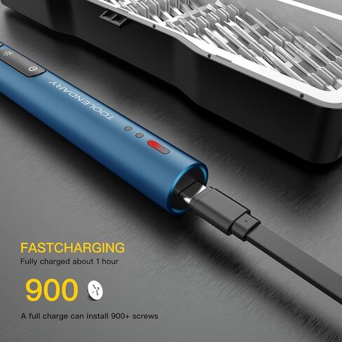 مجموعات مفكات كهربائية، مجموعات مفكات كهربائية صغيرة 55 في 1، مجموعات مفكات طاقة دقيقة مع لقم مغناطيسية، مصابيح LED، مجموعات أدوات كهربائية للهاتف، النظارات، الكمبيوتر الشخصي، الكاميرا، أزرق in Kuwait