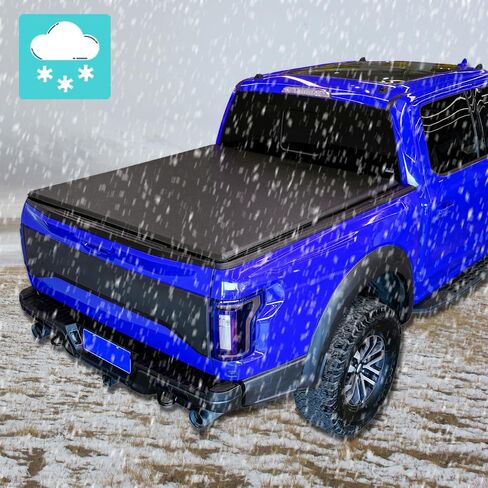 غطاء تونيو لسرير الشاحنة الناعم القابل للطي من ZAPOSTS متوافق مع 2007-2021 Toyota Tundra 5.5 بوصة، ملحقات التثبيت لمسار المرافق Factoty فقط in Saudi Arabia