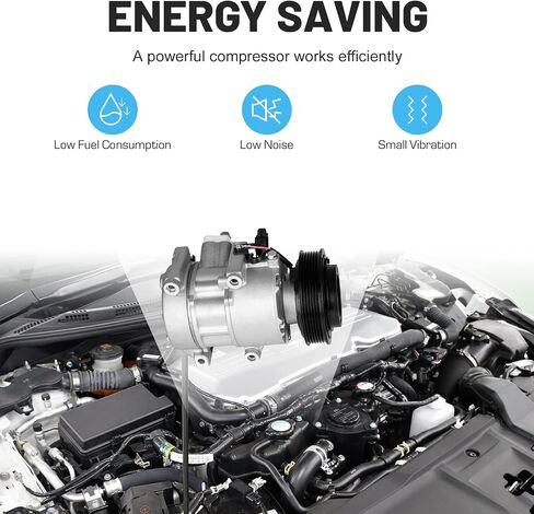 New AC Air Condition Compressor with Clutch for Hyundai Tucson 2010-2015, Kia Sportage 2011-2016 2L 2.4L in Saudi Arabia
