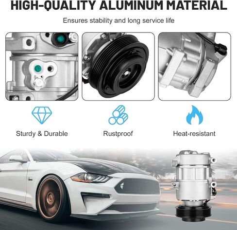 New AC Air Condition Compressor with Clutch for Hyundai Tucson 2010-2015, Kia Sportage 2011-2016 2L 2.4L in Saudi Arabia