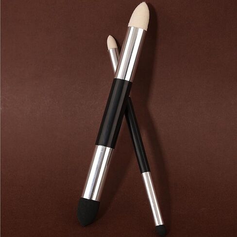 RGBMIX 2PCS Blending Sponge Pen Double Headed Washable Rubbing Brush Sketch Wipe Reusable Blending Stump for Artist Highlight Shadow Detail Correcting Tool Art Supplies in Kuwait