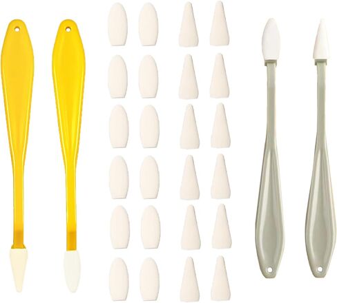 44 قطعة من خلاطات الفن الورقي، أدوات رسم الرسم، أداة تشذيب الرسم ومسح فابر كاستل، خلاطات فنية ورقية للطلاب، أدوات رسم رسم فحمي للفنانين (إجمالي مجموعتين) in Kuwait