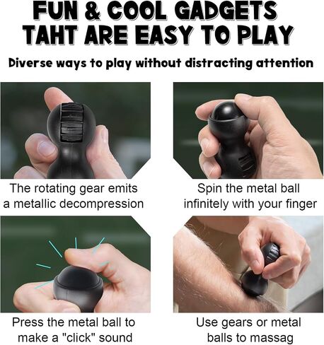 Yrissmiss EDC Metal Fidget Toys Adults, Cool Gadgets for Men Teens Boys, ADHD Toys, Autism Toys, Fidgets Desk Toys, Stress Relief Gifts for Teen Boys Adults, Cool Toys for Teens Adults MB in Saudi Arabia