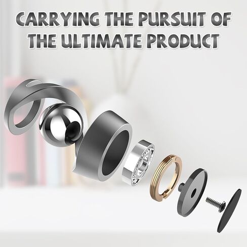 Fidget Toys, Metal Desk Spinning Toy, Sensory Toys Levitation Ball for Adult, Unique Visual Illusion Stress Relieving Desk Toy, Great for Party Favors Car Ornaments Classroom Prize Stuffers in Kuwait