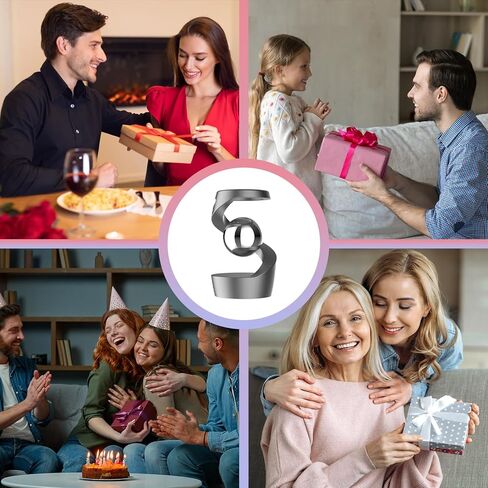 Fidget Toys, Metal Desk Spinning Toy, Sensory Toys Levitation Ball for Adult, Unique Visual Illusion Stress Relieving Desk Toy, Great for Party Favors Car Ornaments Classroom Prize Stuffers in Kuwait