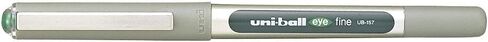Uni-Ball Eye UB-157 Rollerball Pen Green [Pack of 3] Medium 0.7mm Ball in Saudi Arabia