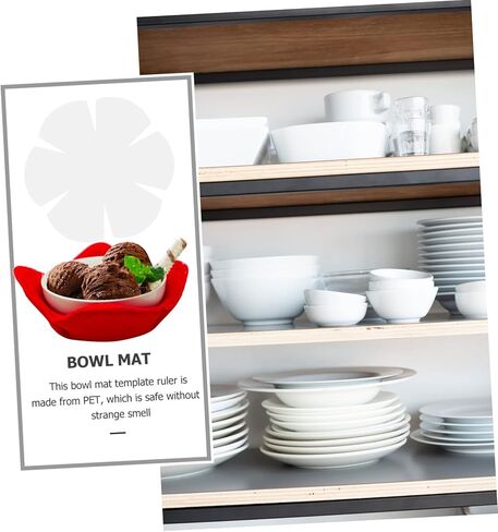 Anneome Insulated Dishmat Template Quilting Bowl Cozy Template 3 Sizes Soup Bowl Cozy Template Sewing Patterns & Templates Template for Bowl Stencil The Pet Template Ruler Patchwork in Saudi Arabia