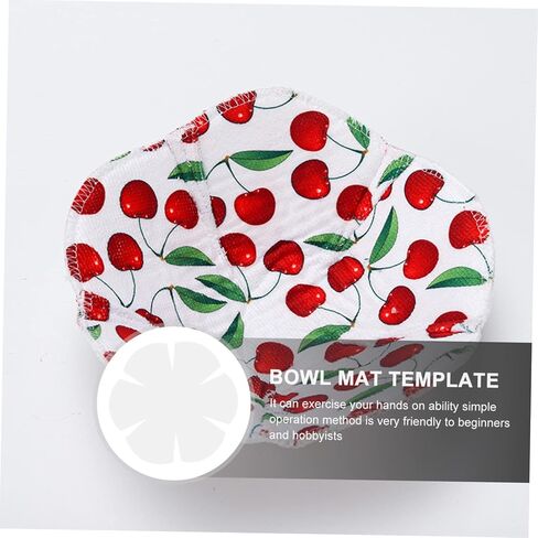 Anneome Insulated Dishmat Template Quilting Bowl Cozy Template 3 Sizes Soup Bowl Cozy Template Sewing Patterns & Templates Template for Bowl Stencil The Pet Template Ruler Patchwork in Saudi Arabia