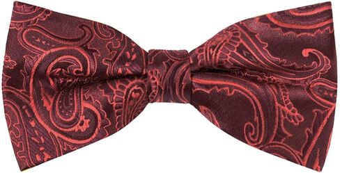 Bow Ties for Men Pre-Tied Adjustable Bow Tie Paisley Bowties for Men Boys in Saudi Arabia