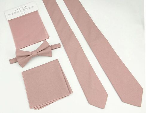 Entwineno Linen Bow Ties for Men and Kids - Solid Color Pretied Bowties in Saudi Arabia