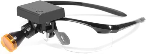Dental Headlight 5W LED Lamp with Glasses All in one Set Optical Filter for Loupes in Kuwait