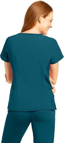 Olive & Co. Women's Medical Scrub Shirts - Modern Slim-Fit & V-Neck Style Top in Saudi Arabia