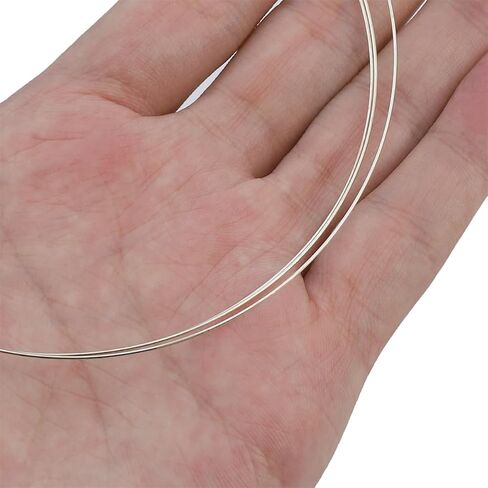 BEADIA 925 Sterling Silver Wire 0.5mm 1 Meters for Jewelry Making Findings in Saudi Arabia