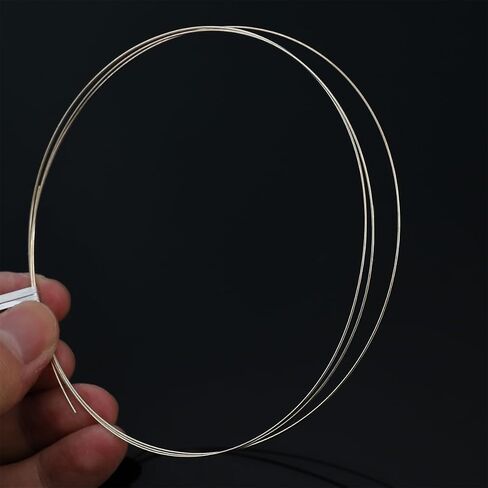 BEADIA 925 Sterling Silver Wire 0.5mm 1 Meters for Jewelry Making Findings in Saudi Arabia