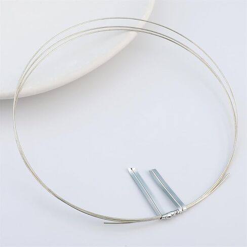 BEADIA 925 Sterling Silver Wire 0.5mm 1 Meters for Jewelry Making Findings in Saudi Arabia