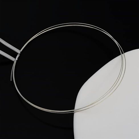 BEADIA 925 Sterling Silver Wire 0.5mm 1 Meters for Jewelry Making Findings in Saudi Arabia