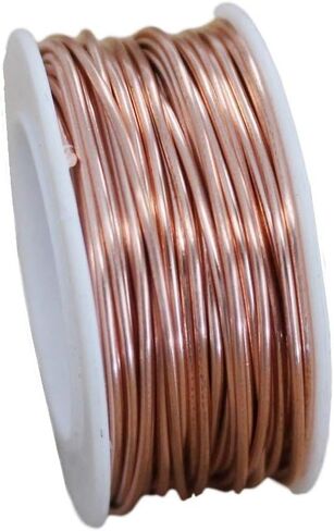 Bare Copper Wire,Dead Soft for Hobby,Craft, Jewelry Making 18,20,22, and 24Ga (Assorted 4 Sizes 25 Ft Each) in Saudi Arabia