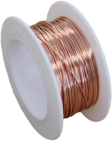 Bare Copper Wire,Dead Soft for Hobby,Craft, Jewelry Making 18,20,22, and 24Ga (Assorted 4 Sizes 25 Ft Each) in Saudi Arabia