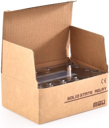 مرحل الحالة الصلبة CGELE ثلاثي الطور SSR-40DA من DC إلى مدخل تيار متردد 3-32VDC إلى الإخراج 24-480VAC 40A غطاء بلاستيكي... in Kuwait