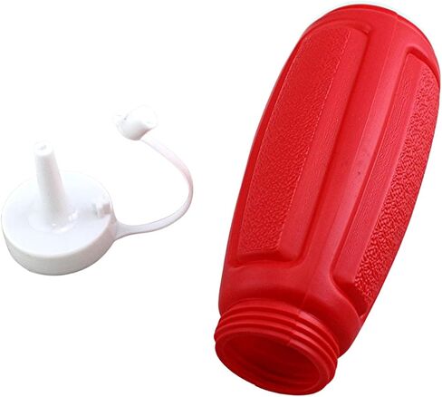 Dependable Industries inc. Essentials Set of 2 Condiment Set Mustard and Ketchup Squeeze Bottles 12 Ounce in Saudi Arabia