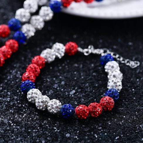 xicdck Rhinestone Baseball Necklace Bracelet Bling Ice Collection Baseball Necklace for Boys Women Baseball Jewelry Gifts in Saudi Arabia