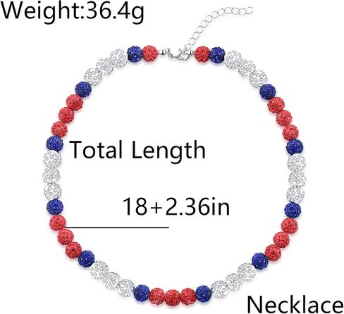 xicdck Rhinestone Baseball Necklace Bracelet Bling Ice Collection Baseball Necklace for Boys Women Baseball Jewelry Gifts in Saudi Arabia
