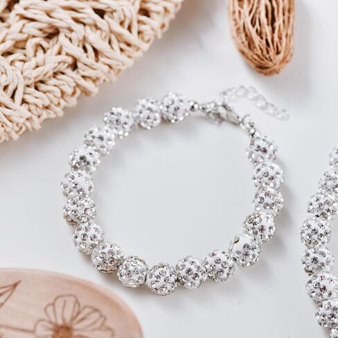 xicdck Rhinestone Baseball Necklace Bracelet Bling Ice Collection Baseball Necklace for Boys Women Baseball Jewelry Gifts in Saudi Arabia