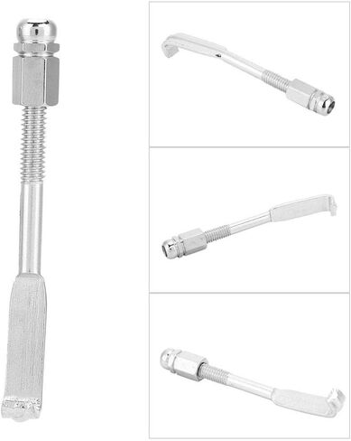 24 قطعة من خطافات البانجو، خطافات شد البانجو، خطافات بانجو المسطحة، خطافات البانجو الدائرية، خطافات البانجو القابلة للتعديل، أجزاء البانجو، ملحقات البانجو 5.4-6.4 سم، خطافات البانجو، خطافات البانجو in Kuwait
