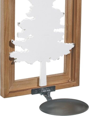 عيد الميلاد الجدار الشمعدان حامل شمعة، شمعة الجدار الشمعدانات الجدار شنت شجرة عيد الميلاد البيضاء، حامل شمعة للجدار، غرفة المعيشة غرفة الطعام الحمام، ريفي البني مؤطرة شجرة عيد الميلاد جدار الفن in Kuwait