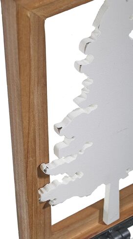 عيد الميلاد الجدار الشمعدان حامل شمعة، شمعة الجدار الشمعدانات الجدار شنت شجرة عيد الميلاد البيضاء، حامل شمعة للجدار، غرفة المعيشة غرفة الطعام الحمام، ريفي البني مؤطرة شجرة عيد الميلاد جدار الفن in Kuwait