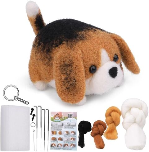 zaabaazina Needle Felting Kit Beginner, Exotic Shorthair Cat Needle Felting Set Wool Needle Felting Starter Kit DIY Kits for Adults, with Needle Felting Tools, Home Decoration Birthday Gift in Saudi Arabia
