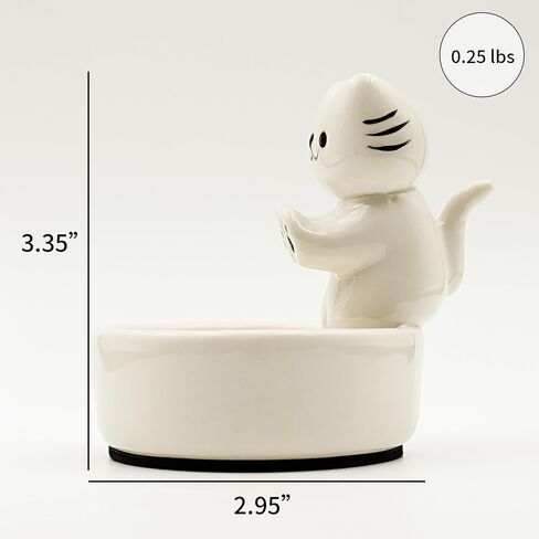 ZENSOAR Cat Candle Holder, Cartoon Kitten Kitty Candle Holder, Cat Warming Paws Hands Candle Holder, Tea Light Candle Holder Decorative Ceramic, Cute Candle Holder, Small Mini Candle Holder, White in Saudi Arabia