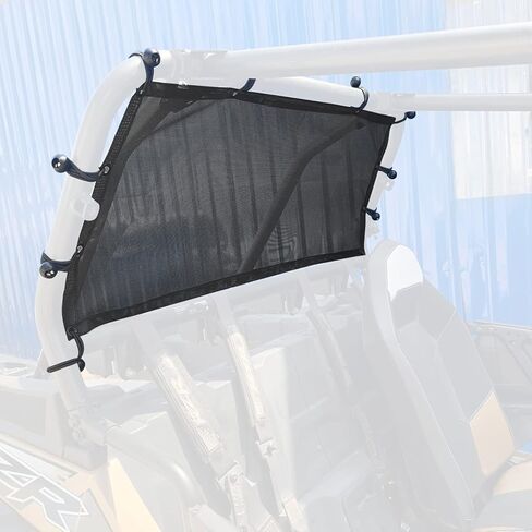 UTV Rear Window Soft Net SUNPIE RZR Rear Windshield Mesh Sun UV Blocker Compatible with 2020 2021 2022 Polaris RZR Pro XP/Premium/Ultimate / 4 2022 Polaris RZR PRO R in Saudi Arabia