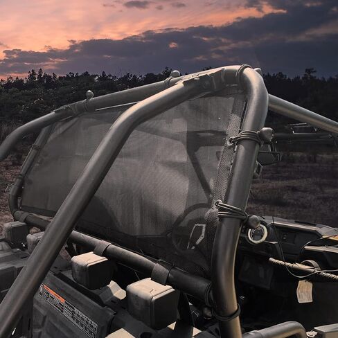 UTV Rear Window Soft Net SUNPIE RZR Rear Windshield Mesh Sun UV Blocker Compatible with 2020 2021 2022 Polaris RZR Pro XP/Premium/Ultimate / 4 2022 Polaris RZR PRO R in Saudi Arabia