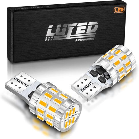 LUYED 194 LED لمبة زينون بيضاء 9-30 فولت Canbus خالية من الأخطاء W5W 168 2825 مصابيح LED لخريطة القبة، باب مجاملة، أضواء لوحة ترخيص وقوف السيارات، حزمة من 2 in Kuwait
