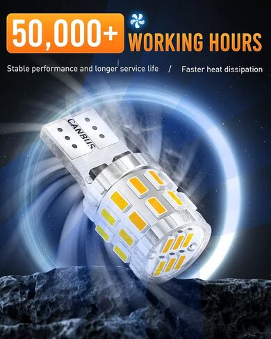 LUYED 194 LED لمبة زينون بيضاء 9-30 فولت Canbus خالية من الأخطاء W5W 168 2825 مصابيح LED لخريطة القبة، باب مجاملة، أضواء لوحة ترخيص وقوف السيارات، حزمة من 2 in Kuwait
