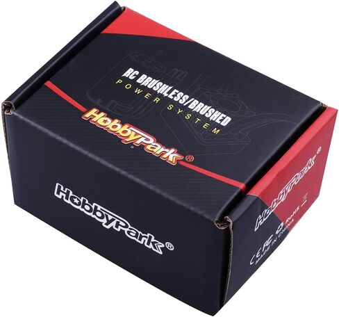 HobbyPark 540 Brushless Motor 5900KV 3.175mm Shaft w/Heatsink Upgrades for 1/10 RC Car Truck Traxxas Slash 2WD 4x4 Redcat Volcano EPX Arrma Granite ECX Losi in Saudi Arabia