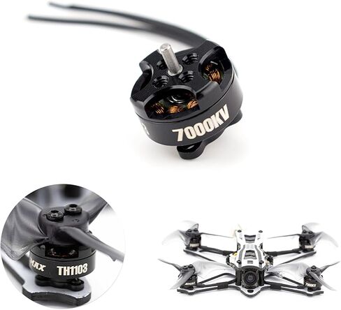 GoolRC Drone Brushless Motor TH1103 7000KV Brushless Motor 1-2S for EMAX Tinyhawk Freestyle 115mm Racing Drone Indispensable Accessory for Drones in Saudi Arabia
