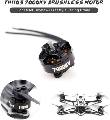 GoolRC Drone Brushless Motor TH1103 7000KV Brushless Motor 1-2S for EMAX Tinyhawk Freestyle 115mm Racing Drone Indispensable Accessory for Drones in Saudi Arabia