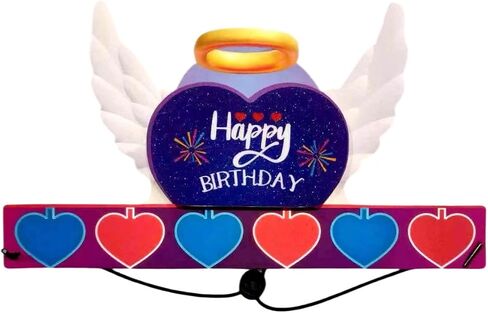 MAGPIE Adjustable Glow Hat for Birthday Parties - Perfect Party Decorations and Gift, Happy Birthday Headwear in Saudi Arabia