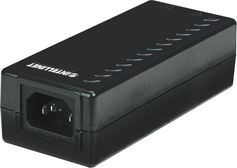 حاقن Intellinet PoE - يحول اتصالات غير PoE إلى PoE - استخدم كابل إيثرنت CAT5 مع RJ45 لتوفير كل من الطاقة والبيانات - يوفر 15.4 وات حتى 100 متر (328 قدمًا) أسود 524179 in Saudi Arabia