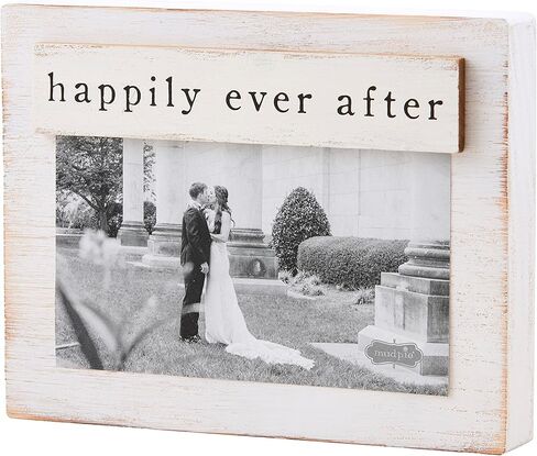 Mud Pie Magnetic Wedding Block Frame,White in Saudi Arabia