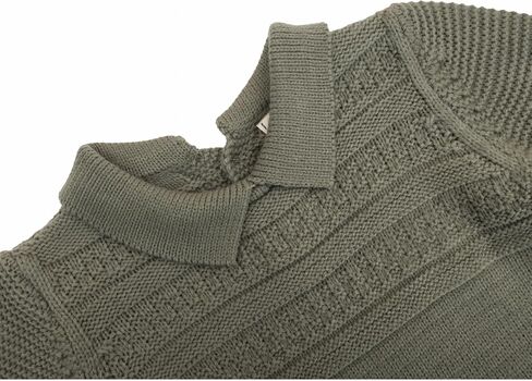 Lilax Infant Baby Romper Long Sleeve Solid Knit Sweater Jumpsuit One-Piece Outfit for Boys and Girls in Saudi Arabia