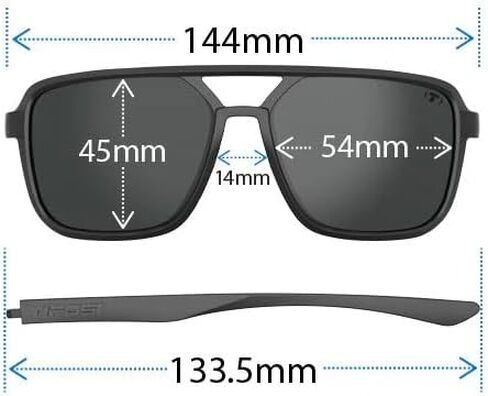 نظارات شمسية للرجال والنساء طراز Salto Tangle Free Aviator - مثالية للجولف والمشي لمسافات طويلة والجري وكرة البيسبول ومظهر رائع لأسلوب الحياة in Kuwait