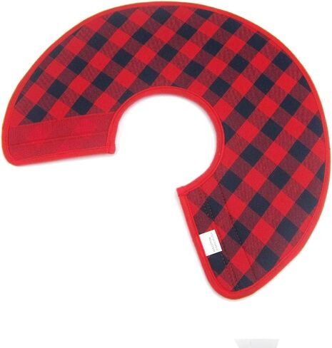 Alfie Pet - Candace Soft Recovery Collar (for Dogs and Cats) - Color: Red Flannel, Size: Medium in Kuwait
