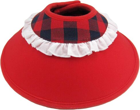 Alfie Pet - Candace Soft Recovery Collar (for Dogs and Cats) - Color: Red Flannel, Size: Medium in Kuwait