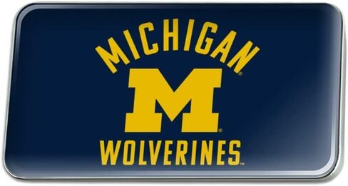 University of Michigan Wolverines Logo Rectangle Lapel Hat Pin Tie Tack Pinback in Saudi Arabia