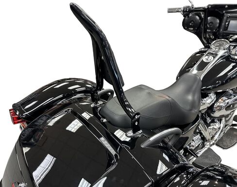مسند ظهر أسود مقاس 24 بوصة لدراجة Harley Davidson FLRT Freewheeler 2015-2024 Road Glide 3 FLTRT 2023 in Kuwait