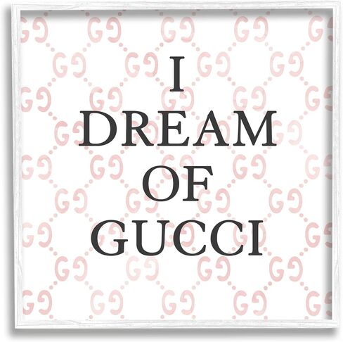 Stupell Industries Dream Of Glam Fashion Framed Wall Art, Design by Daphne Polselli in Saudi Arabia