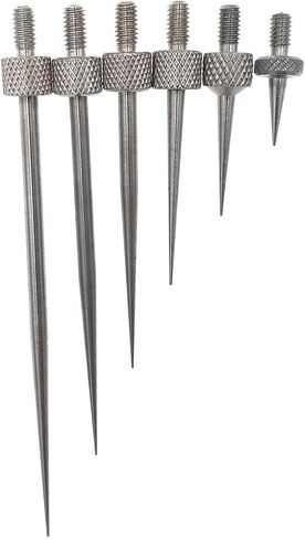 Needle Point Contact Points for Depth Gauge Dial Digital Indicators M2.5 Thread (A Set(L7/L13/L22/L30/L40/L50)) in Saudi Arabia